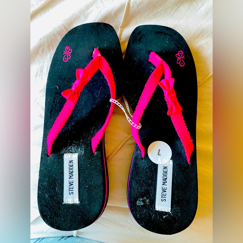 Steve Madden Sweet and Dainty Platform Flip Flops
